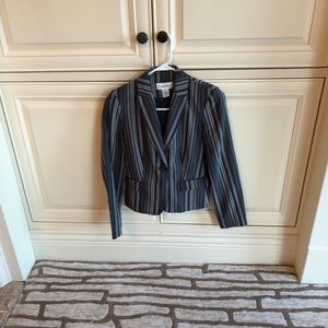 Calvin Klein striped blazer
